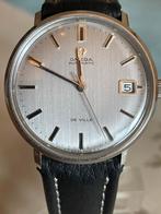 Omega De Ville - Stalen Kast - Nieuwstaat, Leer, Staal, Polshorloge, Ophalen of Verzenden