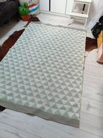 Mintgroen Kleed met Geometrisch Patroon, Ophalen, 100 tot 150 cm, Zo goed als nieuw, 150 tot 200 cm