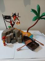 Playmobil piraten eiland, Kinderen en Baby's, Speelgoed | Playmobil, Ophalen of Verzenden, Gebruikt, Complete set