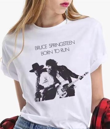 Bruce Springsteen katoenen T-Shirts. Dames XXL, Heren L  beschikbaar voor biedingen