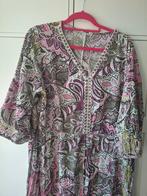 Jurk half lange mouw mt 52/54 ZGAN, Kleding | Dames, Jurk, Ophalen of Verzenden, Zo goed als nieuw, MS Mode