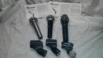 3 Microfoons Shure, Sennheiser, Ophalen of Verzenden, Gebruikt, Zangmicrofoon