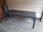 Aluminium tuintafel, Tuin en Terras, Ophalen, Gebruikt, Rechthoekig, Aluminium
