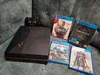 PlayStation 4 met A+ games, Spelcomputers en Games, Ophalen, Zo goed als nieuw, Met 1 controller, Original
