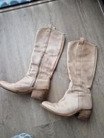 Mooie leren laarzen. 39, Ophalen of Verzenden, Zo goed als nieuw, Zwart, Hoge laarzen