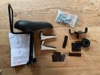 Fietszadeltje model 1 voor damesfiets met dubbele stang, Ophalen of Verzenden, Nieuw, Voorzitje