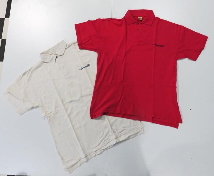 Polo’s met geborduurd Campagnolo logo, Kleding | Heren, Polo's, Zo goed als nieuw, Maat 52/54 (L), Wit, Ophalen of Verzenden