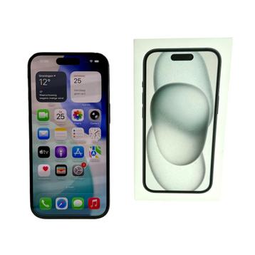 Apple iPhone 15 128GB Black | Accu 90 | iOS 26 | COMPLEET IN beschikbaar voor biedingen