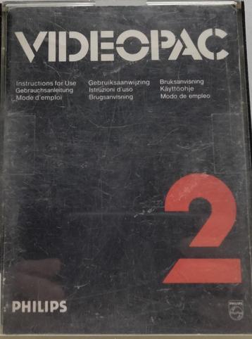 Pairs, Space 2, VideoPac Video Game Cartridge + boekje beschikbaar voor biedingen
