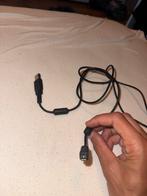 Mini usb Kabel te gebruiken voor bijv GoPro, Playstation, Ophalen of Verzenden, Zo goed als nieuw