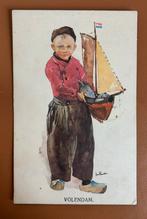 Supermooie ansichtkaart klederdracht Volendam Jan Rinke, Verzenden, Klederdracht