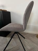 Goossens wonen, Hera Stoelen 6x, Huis en Inrichting, Stoelen, Ophalen, Zo goed als nieuw, Metaal, Grijs