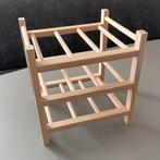 IKEA HUTTEN Wijnrek - 9 Flessen, Ophalen, 5 tot 15 flessen, Zo goed als nieuw, Minder dan 50 cm