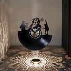 Nu te koop Vinyl wandklokken Queen,  ACDC 2 type, Ophalen of Verzenden, Nieuw, Analoog, Wandklok