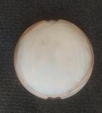 Grote plafonniere 40 diameter met marmer zachtroze, Ophalen, Zo goed als nieuw