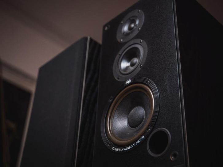 BNS | E34 Luidsprekers, Audio, Tv en Foto, Luidsprekers, Refurbished, Front, Rear of Stereo speakers, 60 tot 120 watt, Overige merken