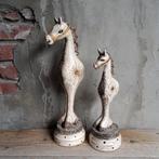 Set 2x decoratief houten paardje paard *Etage3*, ., Ophalen of Verzenden, Zo goed als nieuw, .
