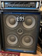 EBS HD350 + EBS 4x10 Evolution Pro Line 2000, Ophalen, Gebruikt, Basgitaar, 100 watt of meer