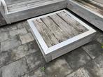 Grote aluminium hoekbank 3 x 3 meter, Tuin en Terras, Ophalen, Gebruikt, Aluminium
