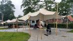 Stretch Tent 6x10m - Complete Set!, Ophalen, Gebruikt, Partytent, 6 meter of meer
