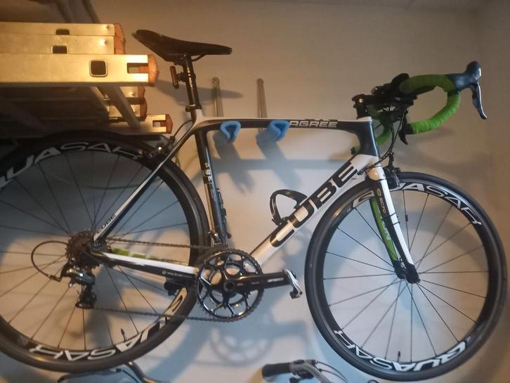 Cube racefiets Carbon., Fietsen en Brommers, Fietsen | Racefietsen, Gebruikt, Overige merken, Meer dan 20 versnellingen, Carbon
