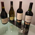 4 flessen wijnen., Ophalen of Verzenden, Nieuw, Frankrijk, Rode wijn