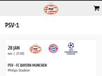 Psv bayern ticket, Tickets en Kaartjes, Eén persoon, Overige soorten