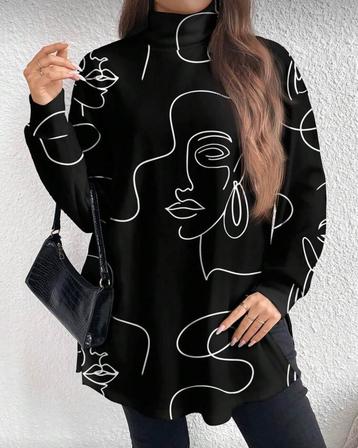 Top Sophie Zwart  (44-52) beschikbaar voor biedingen