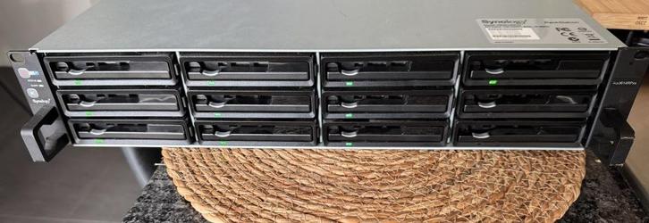 Synology RS3614RPxs incl. 10x 8TB Disks, Computers en Software, NAS, Gebruikt, Ophalen of Verzenden