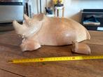 Afrikaanse Zeepsteen Neushoorn met Jongen - Keniaanse Kunst, Ophalen