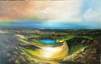 Gena Gennadyj- Fantasie natuur- Handgeschilderd- Uniek, Antiek en Kunst, Ophalen of Verzenden