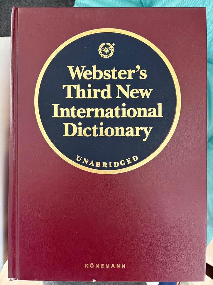 Websters Third New International Dictionary 1961, Boeken, Woordenboeken, Gelezen, Engels, Overige uitgevers, Ophalen