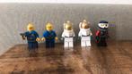 Lego 2 politie poppetjes 2 astronauten een duiker en pistool, Ophalen of Verzenden, Lego, Zo goed als nieuw, Losse stenen