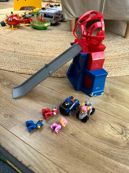 Paw Patrol The Mighty Movie Mini Uitkijktoren 25 cm, Kinderen en Baby's, Speelgoed | Speelgoedvoertuigen, Zo goed als nieuw, Ophalen of Verzenden