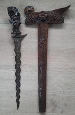 Antieke Balinese kris ( keris) met schede.15 luks., Antiek en Kunst, Ophalen of Verzenden