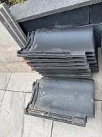 Dakpannen 12 stuks, Roben Verona., Gebruikt, Steen of Klei, Zwart, Ophalen of Verzenden