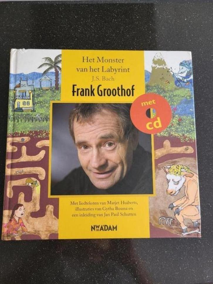 Het monster van labyrint- Frank Groothof, Boeken, Kinderboeken | Jeugd | 10 tot 12 jaar, Zo goed als nieuw, Fictie, Ophalen of Verzenden