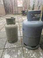 Twee gasflessen zie foto's, Ophalen of Verzenden, Gebruikt