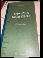 Jan Sanders - Eponiemenwoordenboek, Boeken, Ophalen of Verzenden, Zo goed als nieuw