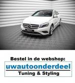 Maxton Voorspoiler Lip Splitter Voor Mercedes A Klasse W176, Ophalen of Verzenden, Automotive Parts, A.parts@hotmail.nl, Trasmolenlaan 12 3447 GZ Woerden