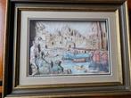 Schilderij 38 x 48 Anton Pieck 3D, Antiek en Kunst, Ophalen