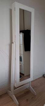 Spiegel, sieradenkast zgan, Ophalen, Minder dan 50 cm, Zo goed als nieuw, Minder dan 100 cm