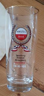 Amstel bier glas Helmond opening brouwerij 1985, Nieuw, Glas of Glazen, Ophalen of Verzenden, Amstel