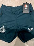 2x Feyenoord Pro Junior Trainingsshort m134 donkergroen, Ophalen of Verzenden, Nieuw