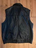 Leren bodywarmer maat 54 ZGAN, Ophalen of Verzenden, Zo goed als nieuw, Maat 52/54 (L), Zwart