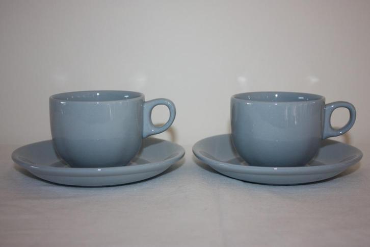 Johnson Bros/Brothers Greydawn 2 kop en schotels, Antiek en Kunst, Antiek | Servies los, Ophalen of Verzenden