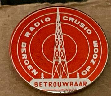 Radio Crusio Bergen op Zoom Speldje beschikbaar voor biedingen