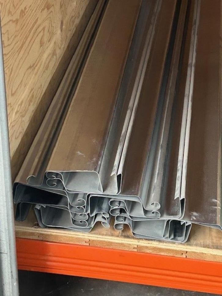 Zinken bakgoot B30, Doe-het-zelf en Verbouw, Dakpannen en Dakbedekking, Nieuw, Overige typen, Metaal, Grijs, Minder dan 5 m², Ophalen