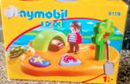 1•2•3 Pirateneiland 9119, Kinderen en Baby's, Speelgoed | Playmobil, Complete set, Ophalen of Verzenden, Zo goed als nieuw
