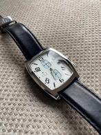Herenhorloge Cum Laude Jeans - Limited Edition - Nieuwstaat, Overige merken, Leer, Staal, Polshorloge